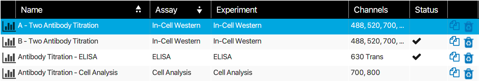 Empiria Studio two level sort experiment list