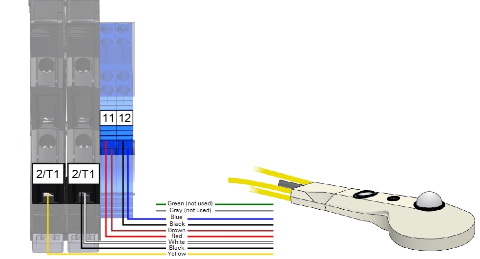 Connecting the CNF4 to relays