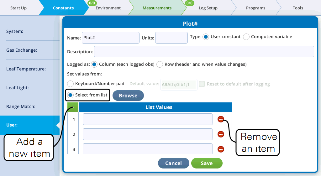 Customize plots: add items or remove them.