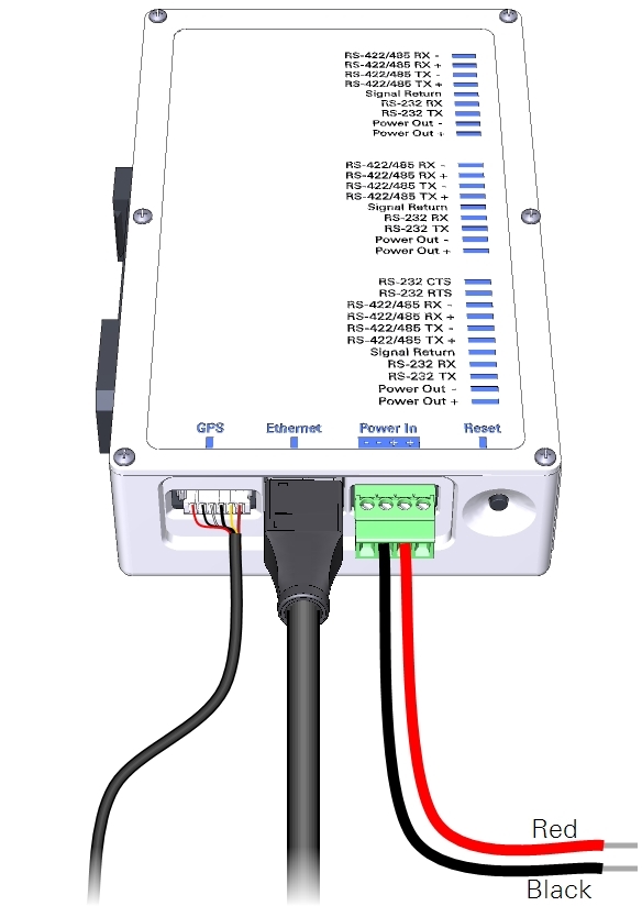 Connect the power wires