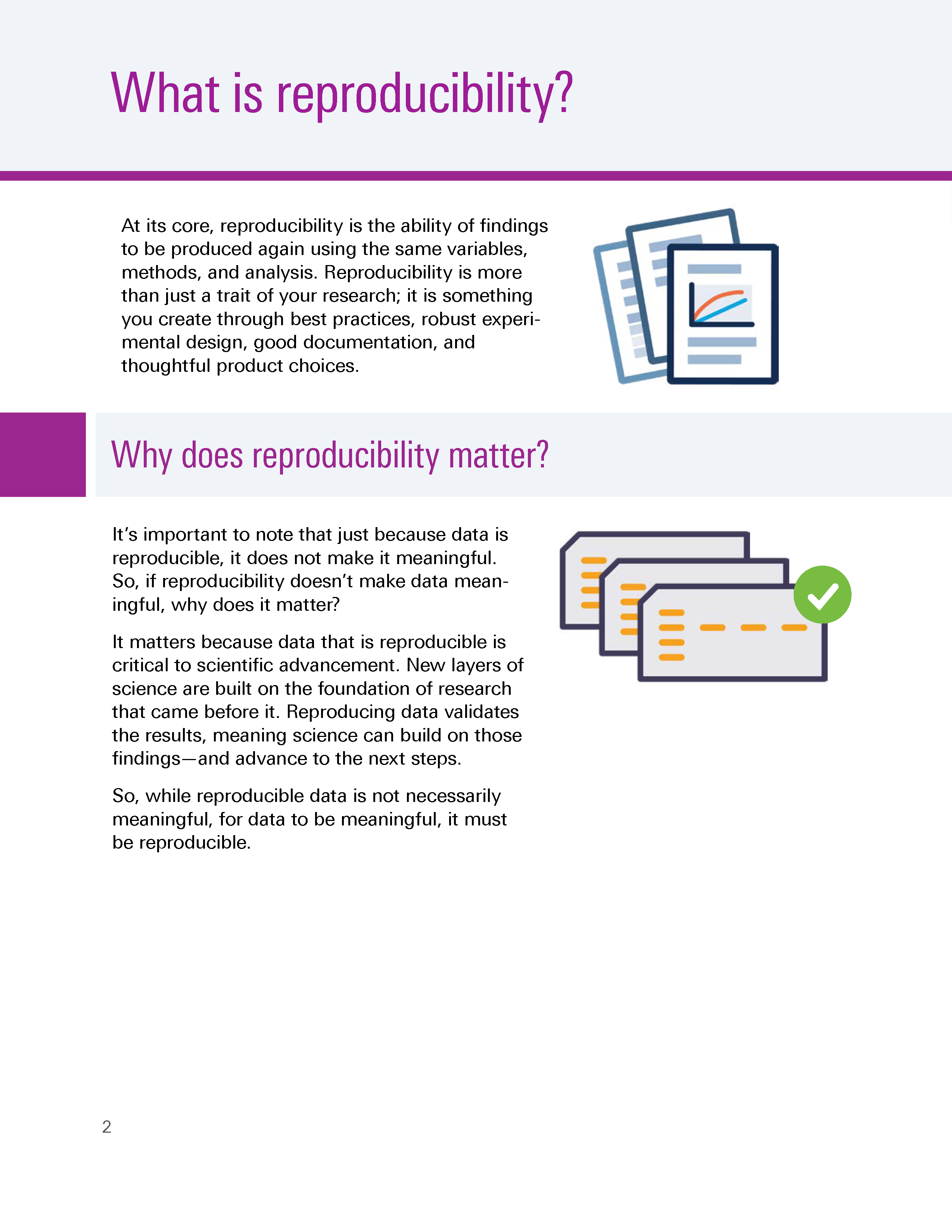 The Role of Reagents in Reproducibility eBook Page 2 Preview