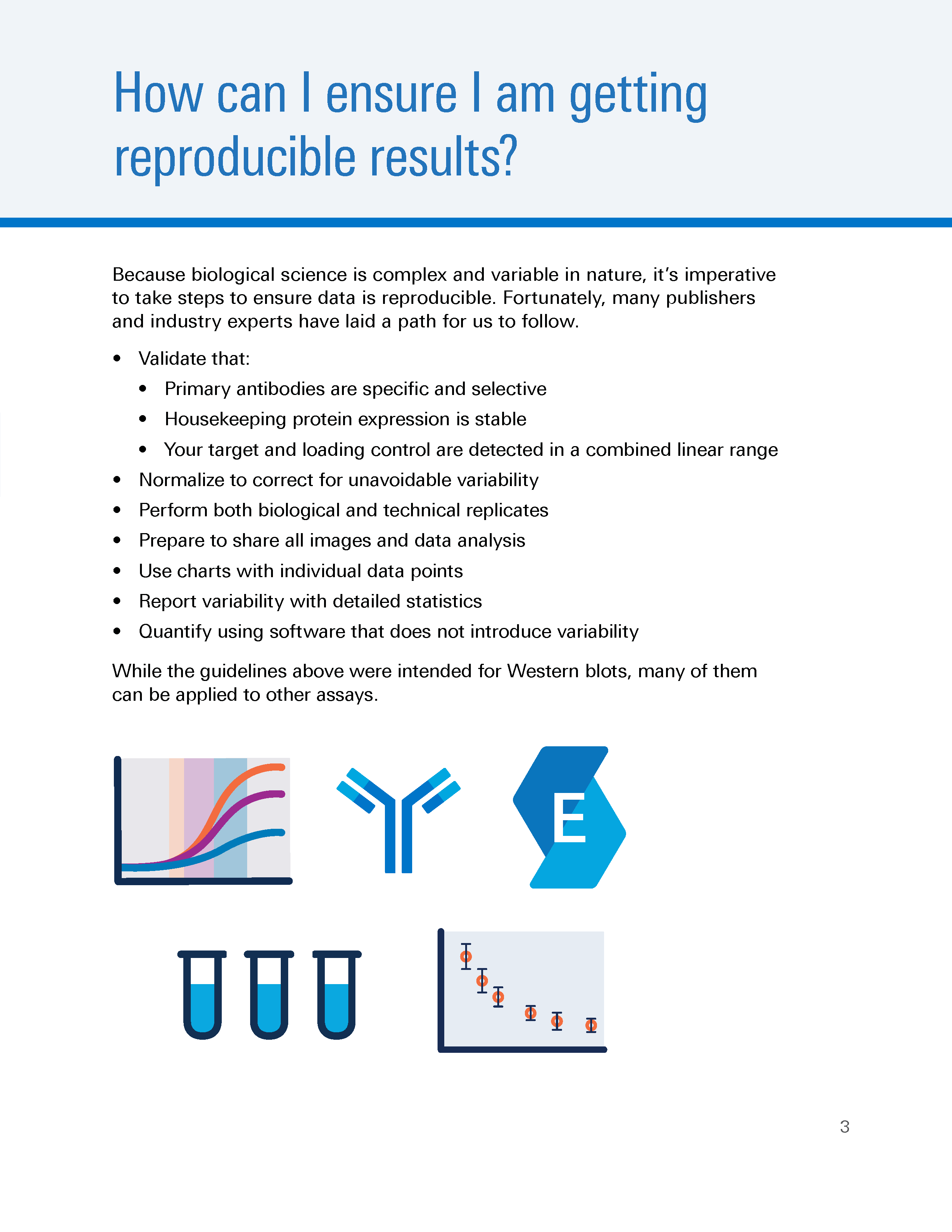 The Role of Reagents in Reproducibility eBook Page 3 Preview