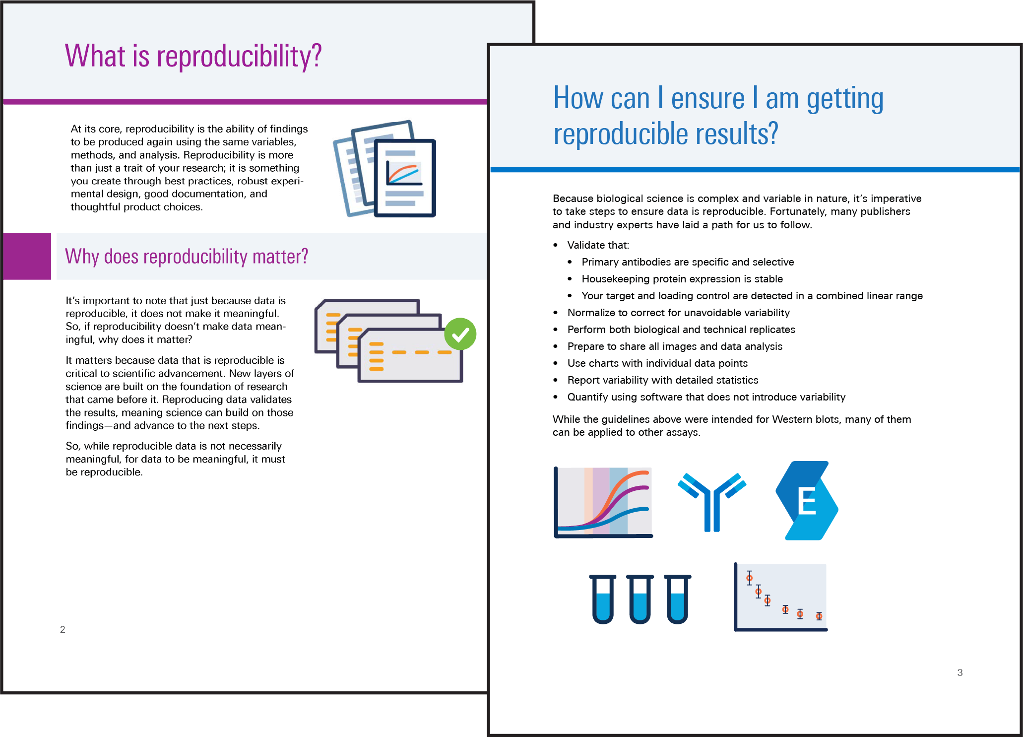 The Role of Reagents in Reproducibility eBook Page Preview Icon