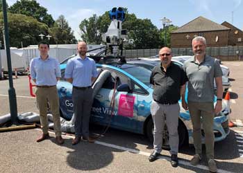 Google car monitoring methane gas